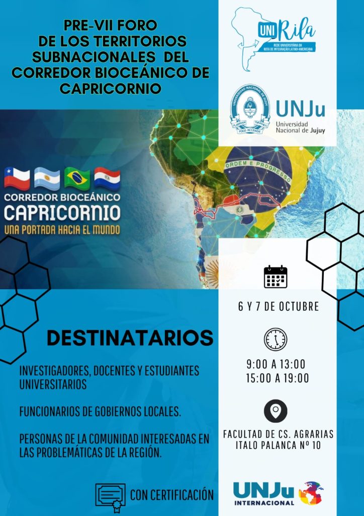 Pre-VII Foro de los Territorios Subnacionales