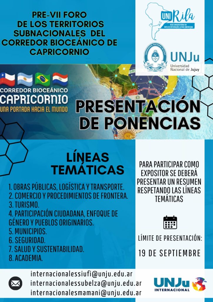 Pre-VII Foro de los Territorios Subnacionales